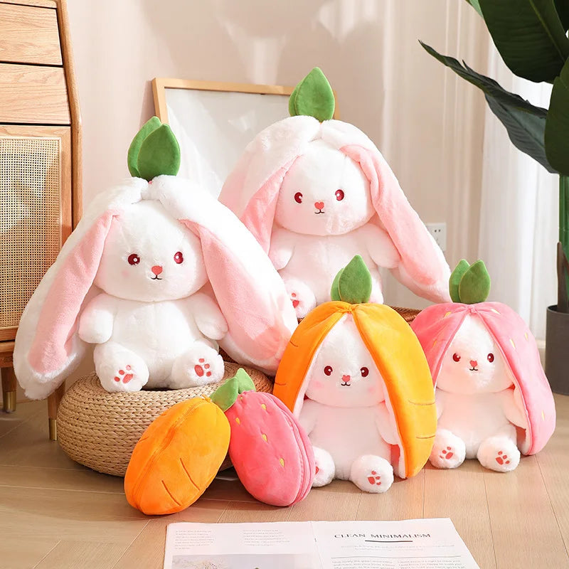 Fruit Bunny Plushies